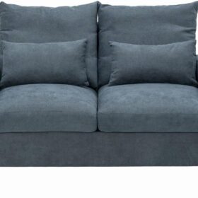 Sofa Couches Love Seat for Living Room Modern Linen Fabric Couch 2 Seat Sofa for Apartment and Small Space