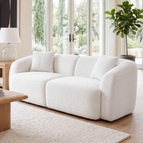80.3-Inch Frameless Modular Loveseat