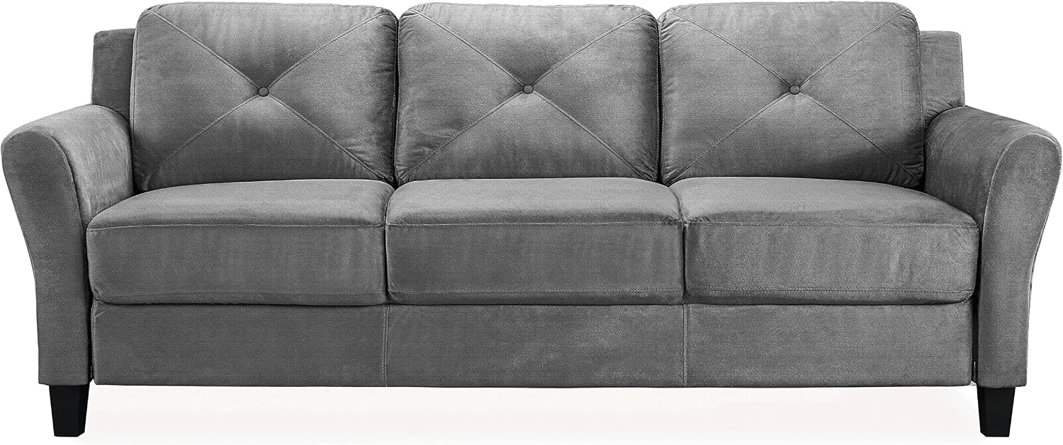 Sofa in Grey, Dark Grey - Image 2