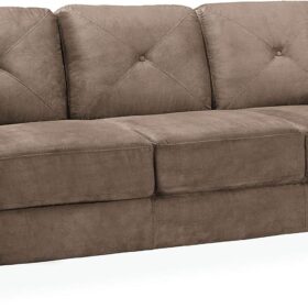 Sofa Microfiber Brown