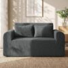 56-Inch Frameless Loveseat (Suitable For Living Room)