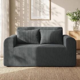 56-Inch Frameless Loveseat (Suitable For Living Room)